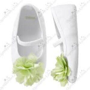 Gymboree First Picnic Line Flower Corsage Crib Shoe Size 1